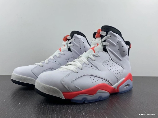MaikeSneakers White 6 Jordan (2014) 384664-123 Retro Infrared 0729